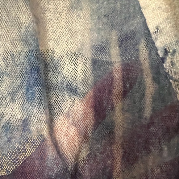 Kamana Blue & White Floral Print Tunic Top - Picture 9 of 14